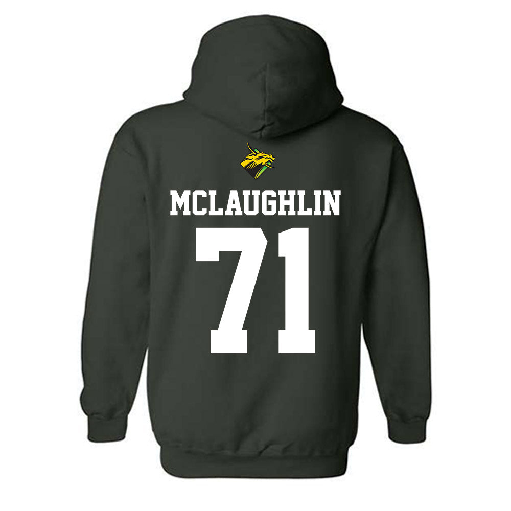 USF - NCAA Football : Connor McLaughlin - Flashback Friday Shersey Hooded Sweatshirt-1
