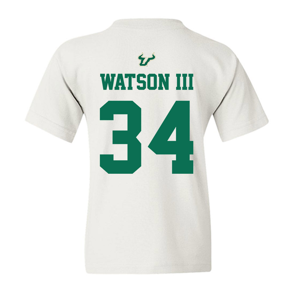 USF - NCAA Football : Rico Watson III - Homecoming Shersey Youth T-Shirt-1