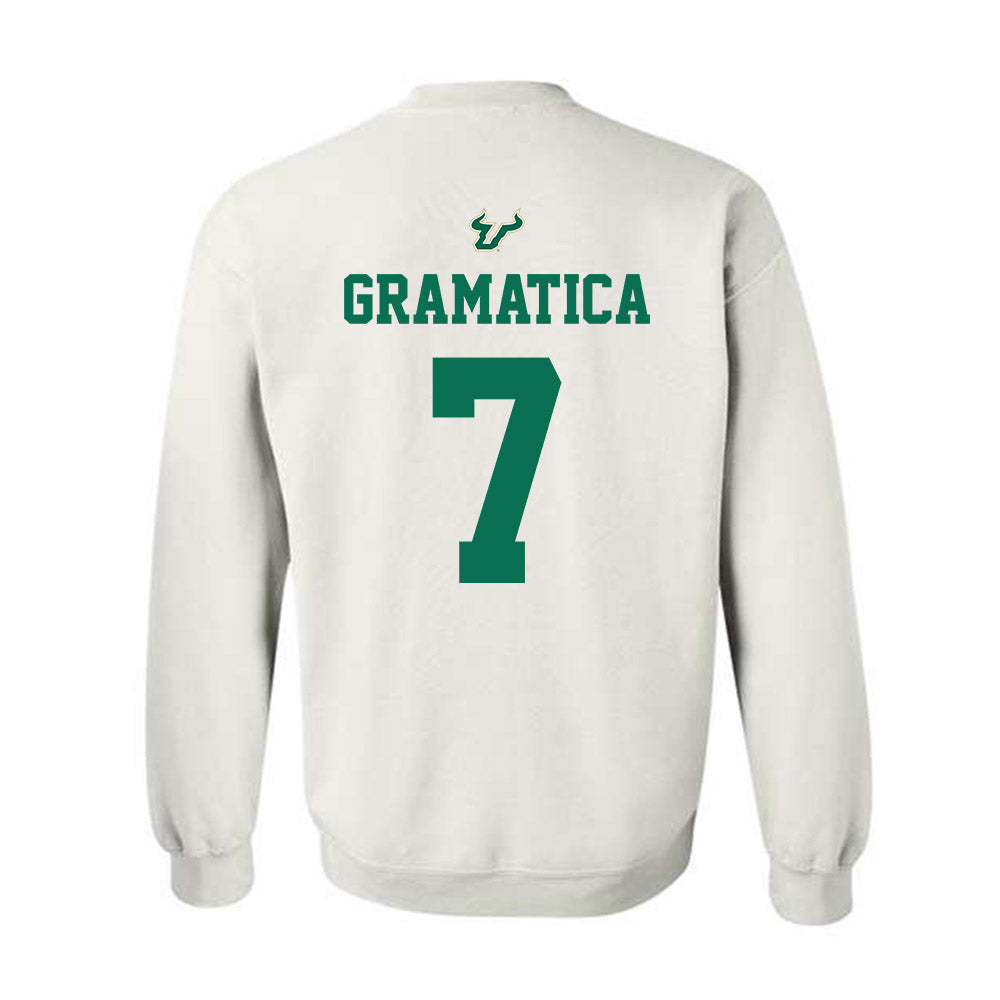 USF - NCAA Football : Nico Gramatica - Homecoming Shersey Crewneck Sweatshirt-1