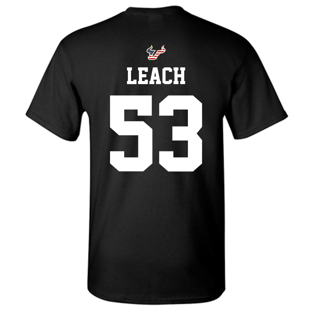 USF - NCAA Football : Gavin Leach - Salute to Service Shersey T-Shirt-1