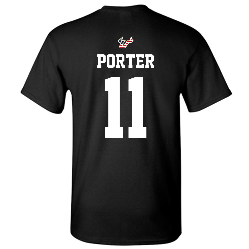 USF - NCAA Football : Joshua Porter - Salute to Service Shersey T-Shirt-1