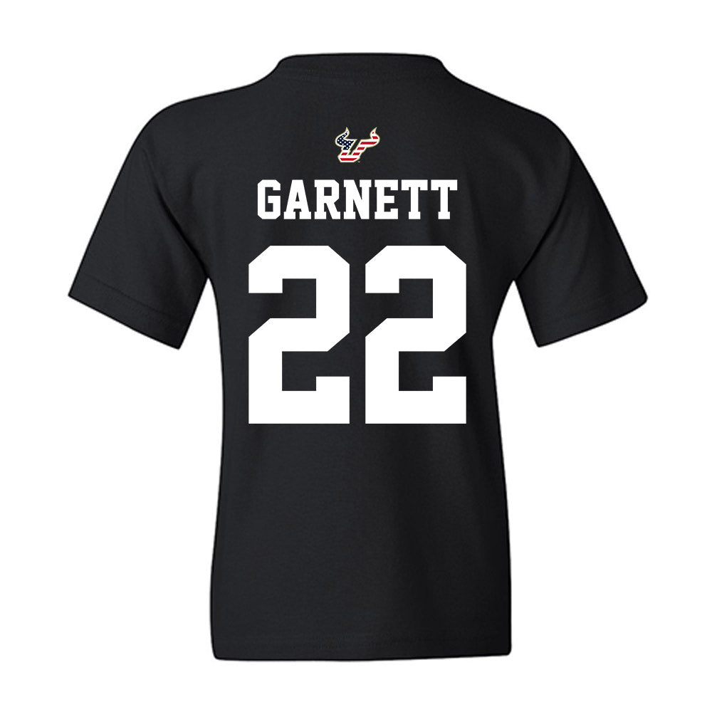 USF - NCAA Football : Chase Garnett - Salute to Service Shersey Youth T-Shirt-1