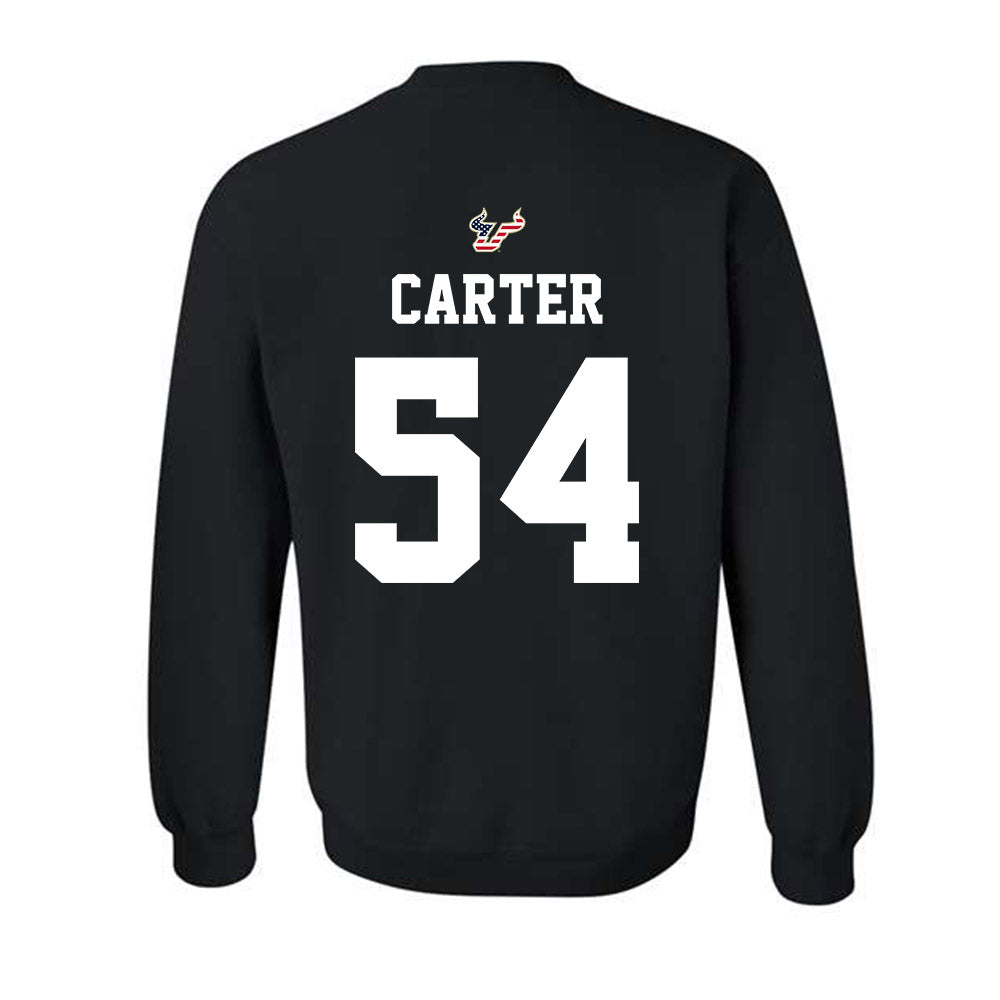 USF - NCAA Football : Braden Carter - Salute to Service Shersey Crewneck Sweatshirt-1