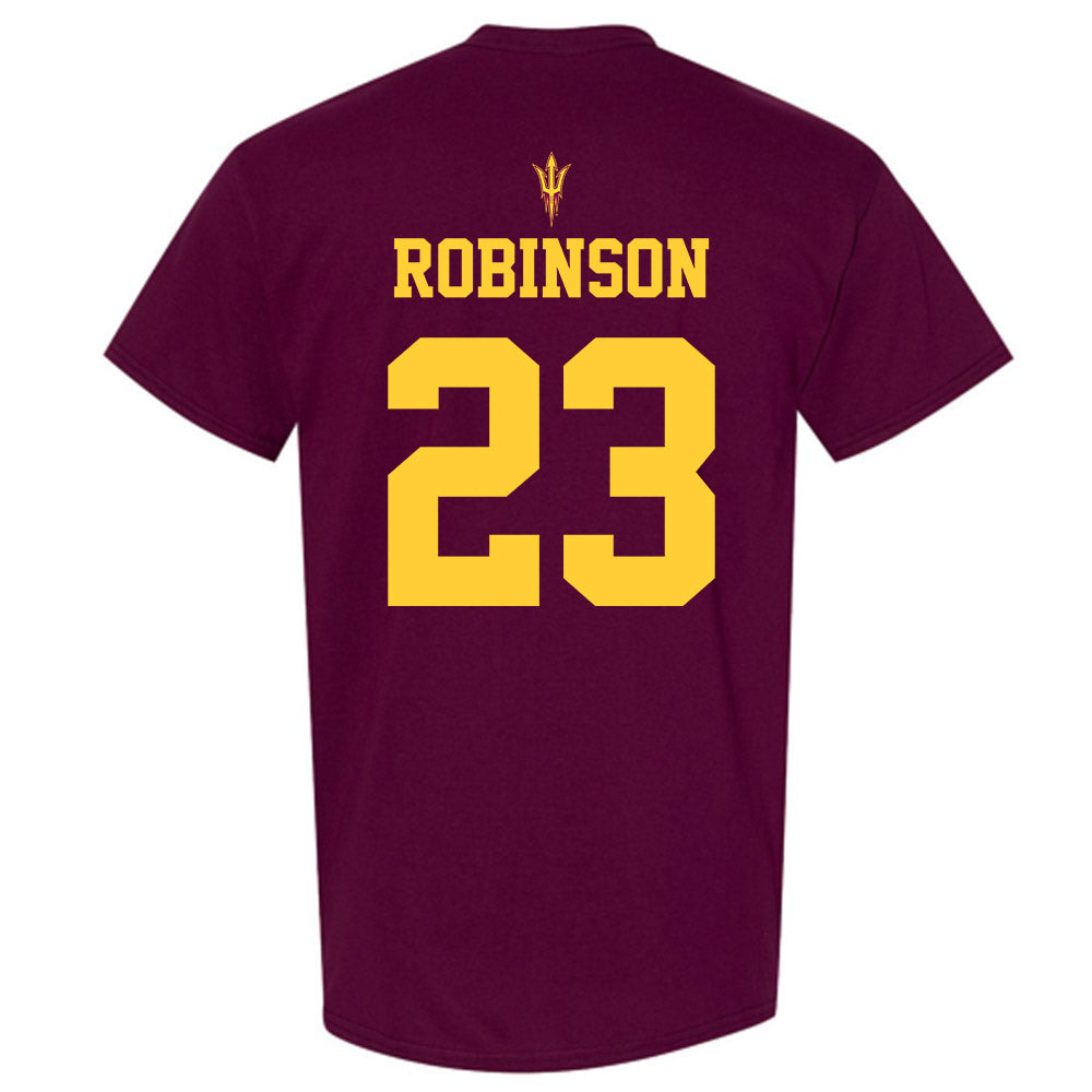 Arizona State - NCAA Football : Demarius Robinson - Generic Shersey T-Shirt-1