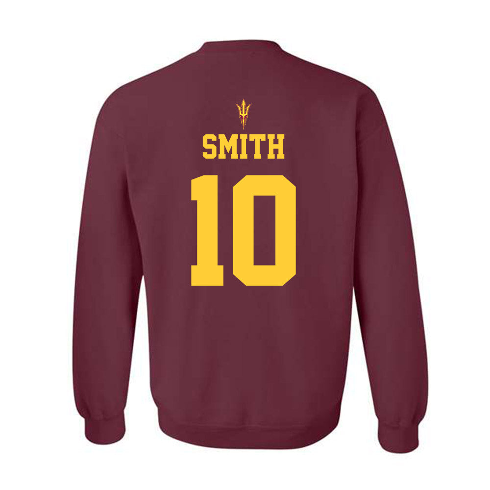 Arizona State - NCAA Football : Clayton Smith - Generic Shersey Crewneck Sweatshirt-1