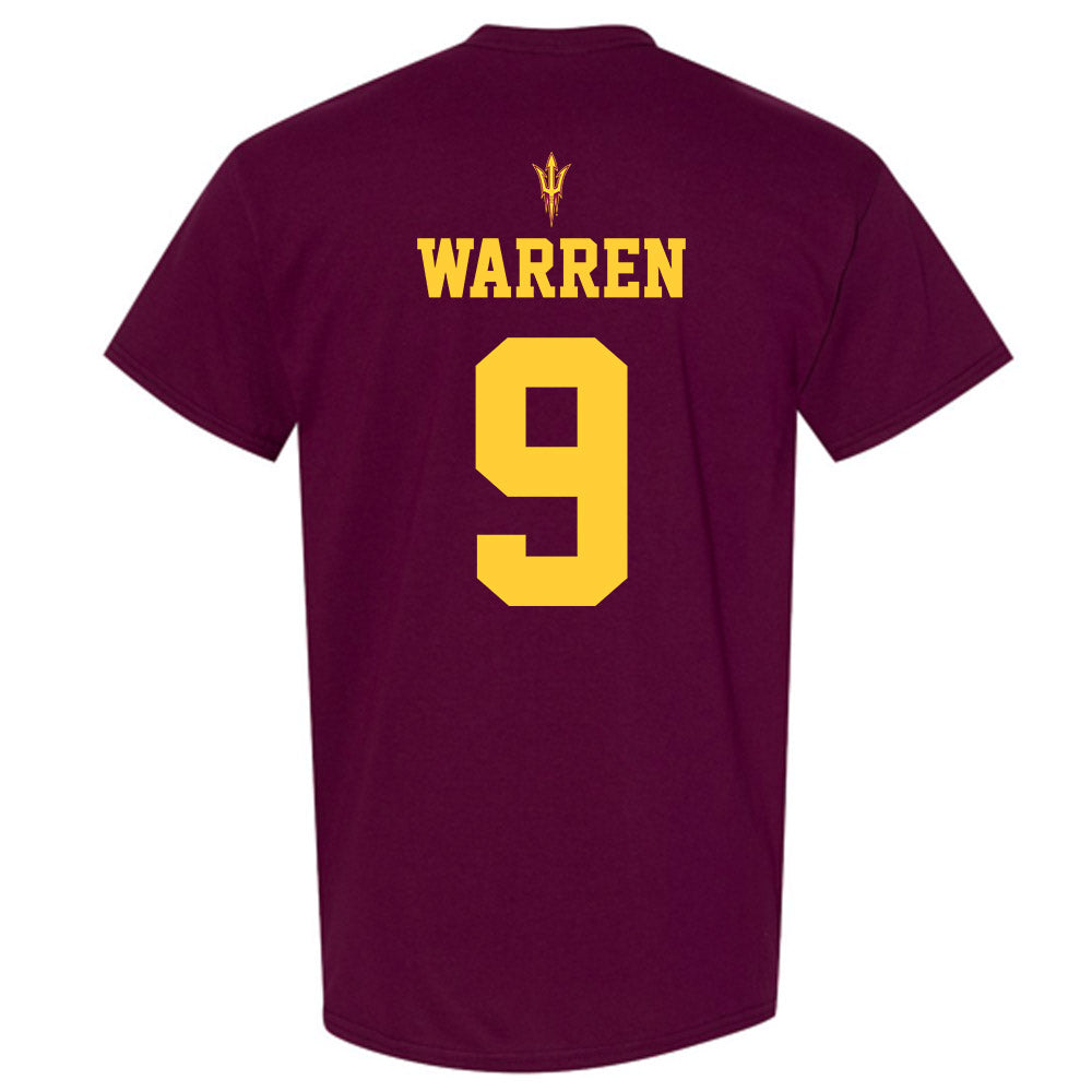 Arizona State - NCAA Football : Montana Warren - Generic Shersey T-Shirt-1