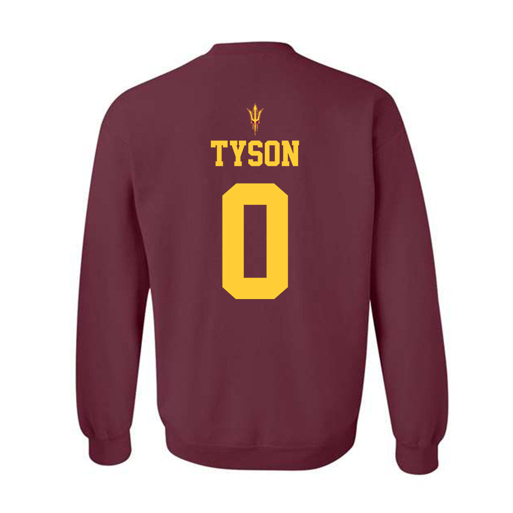 Arizona State - NCAA Football : Jordyn Tyson - Generic Shersey Crewneck Sweatshirt-1