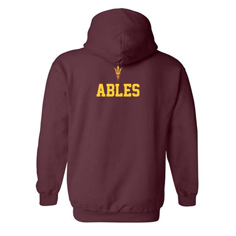 Arizona State - NCAA Football : Chance Ables - Generic Shersey Hooded Sweatshirt-1