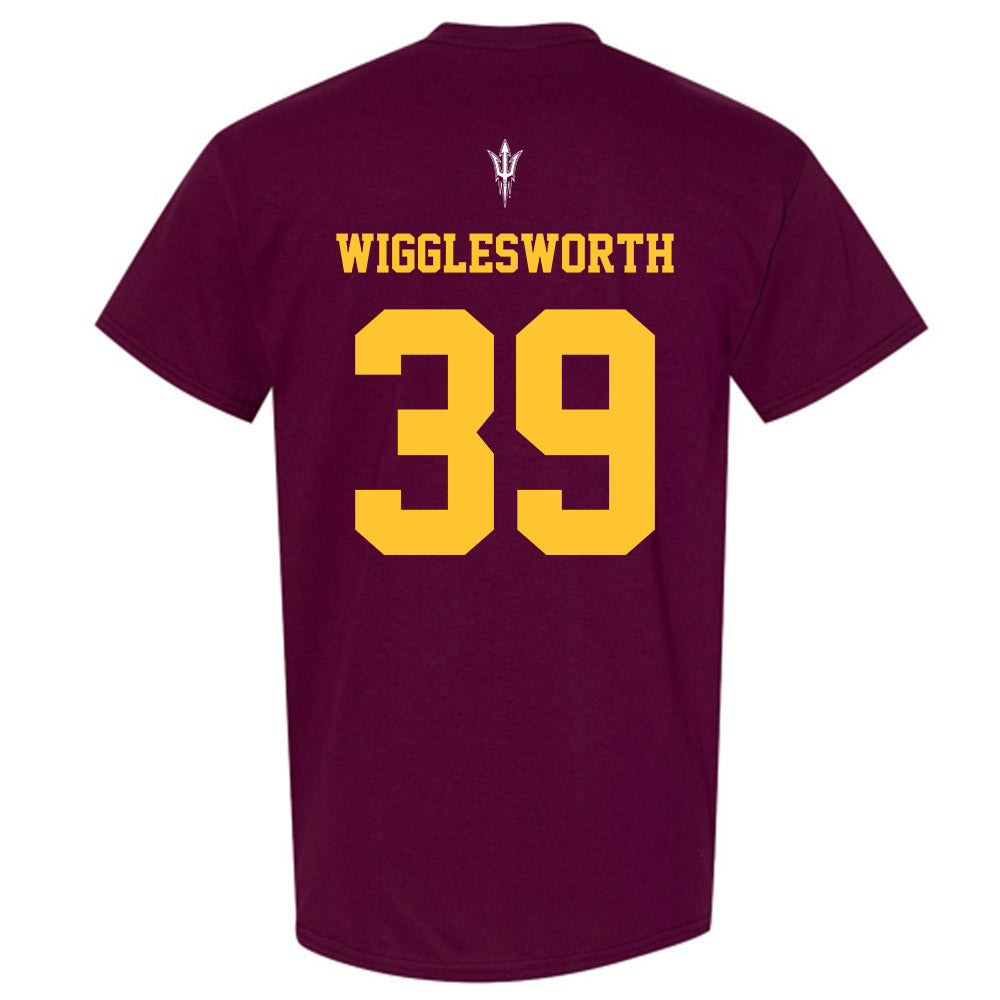 Arizona State - NCAA Football : Tyler Wigglesworth - Generic Shersey T-Shirt-1