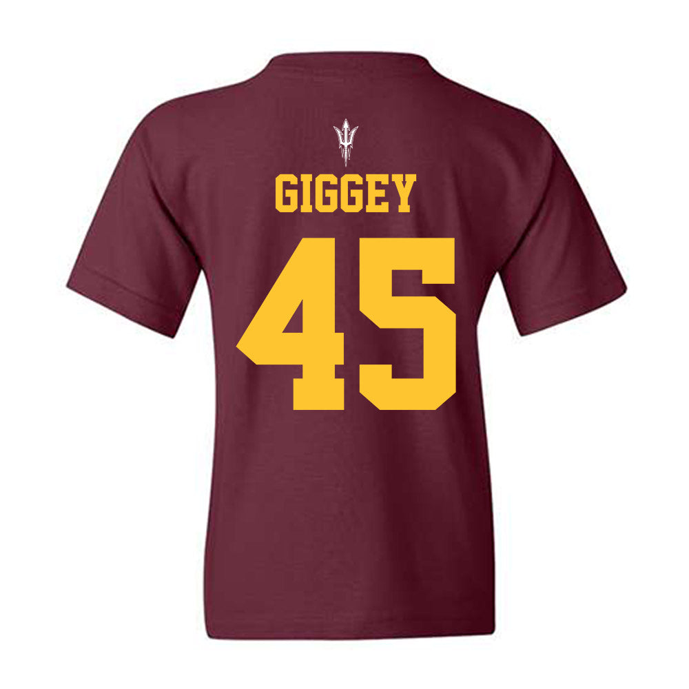 Arizona State - NCAA Football : James Giggey - Generic Shersey Youth T-Shirt-1