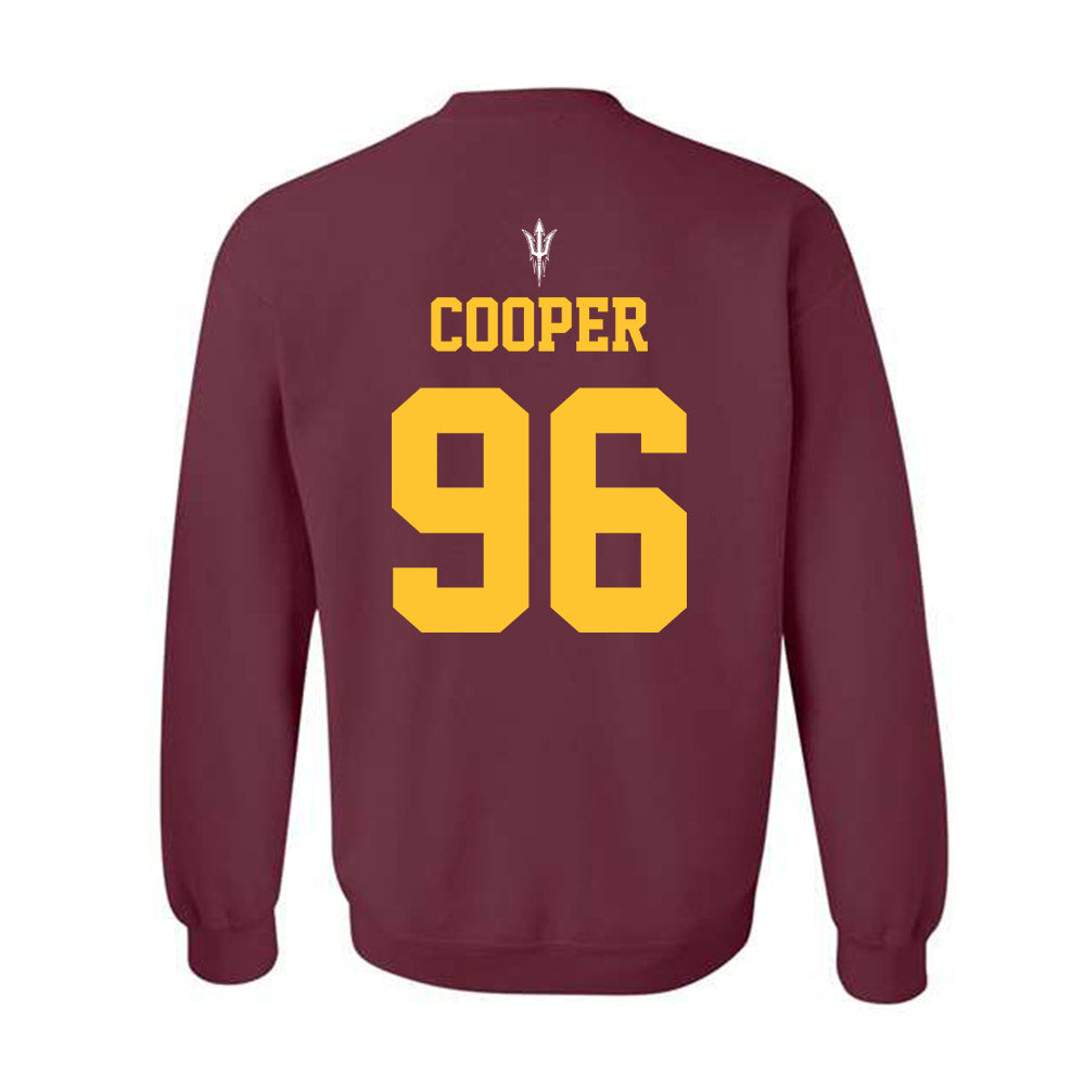 Arizona State - NCAA Football : Anthonie Cooper - Generic Shersey Crewneck Sweatshirt-1