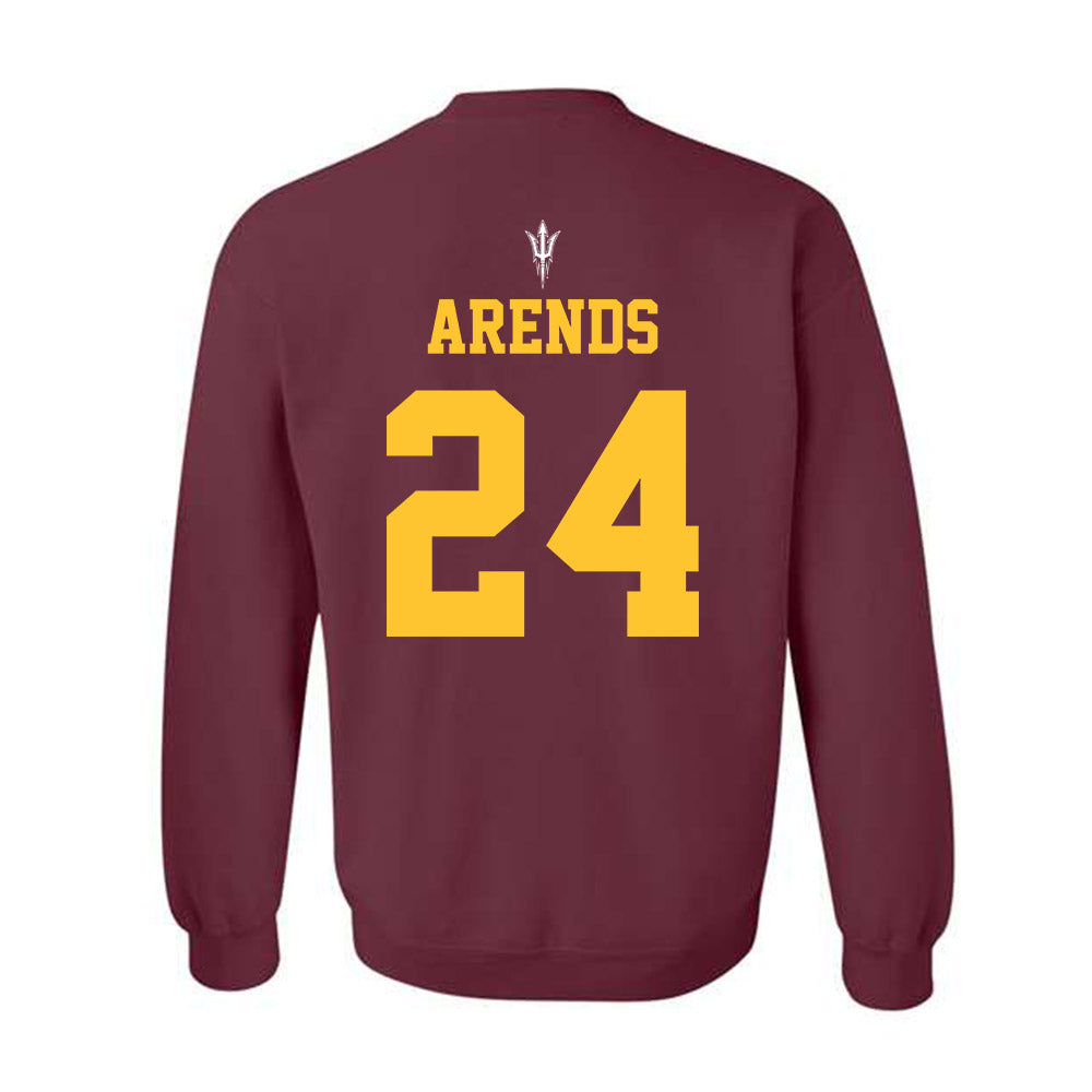 Arizona State - NCAA Football : Coleson Arends - Generic Shersey Crewneck Sweatshirt-1
