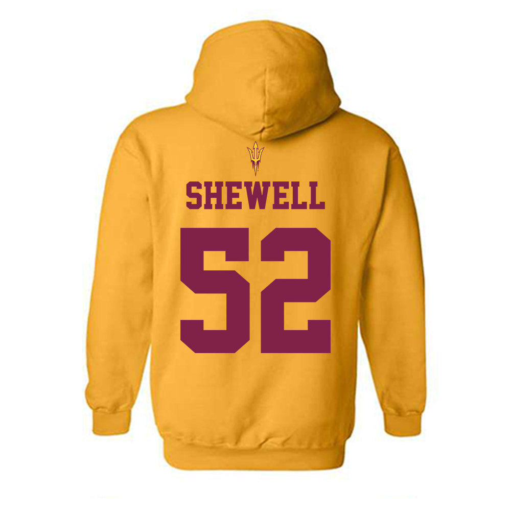 Arizona State - NCAA Football : Ian Shewell - Homecoming and Salute to Service Hooded Sweatshirt-1