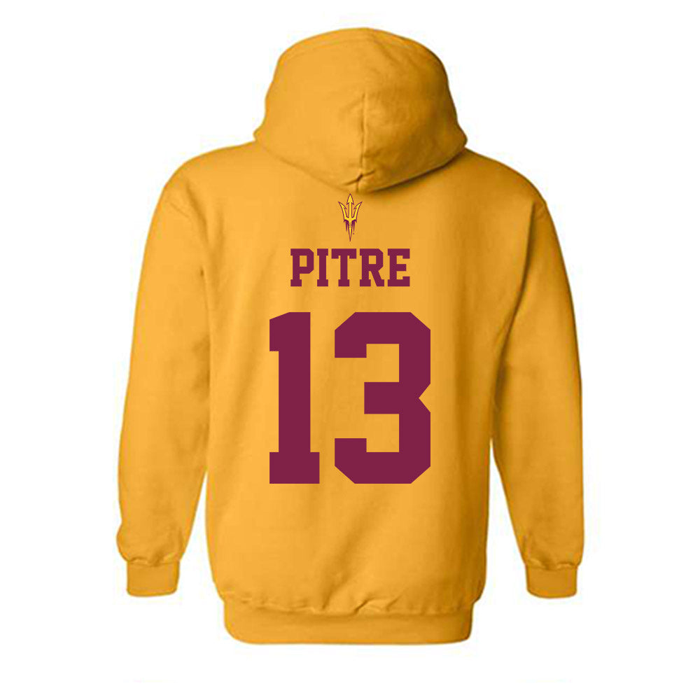 Arizona State - NCAA Football : Roman Pitre - Homecoming and Salute to Service Hooded Sweatshirt-1