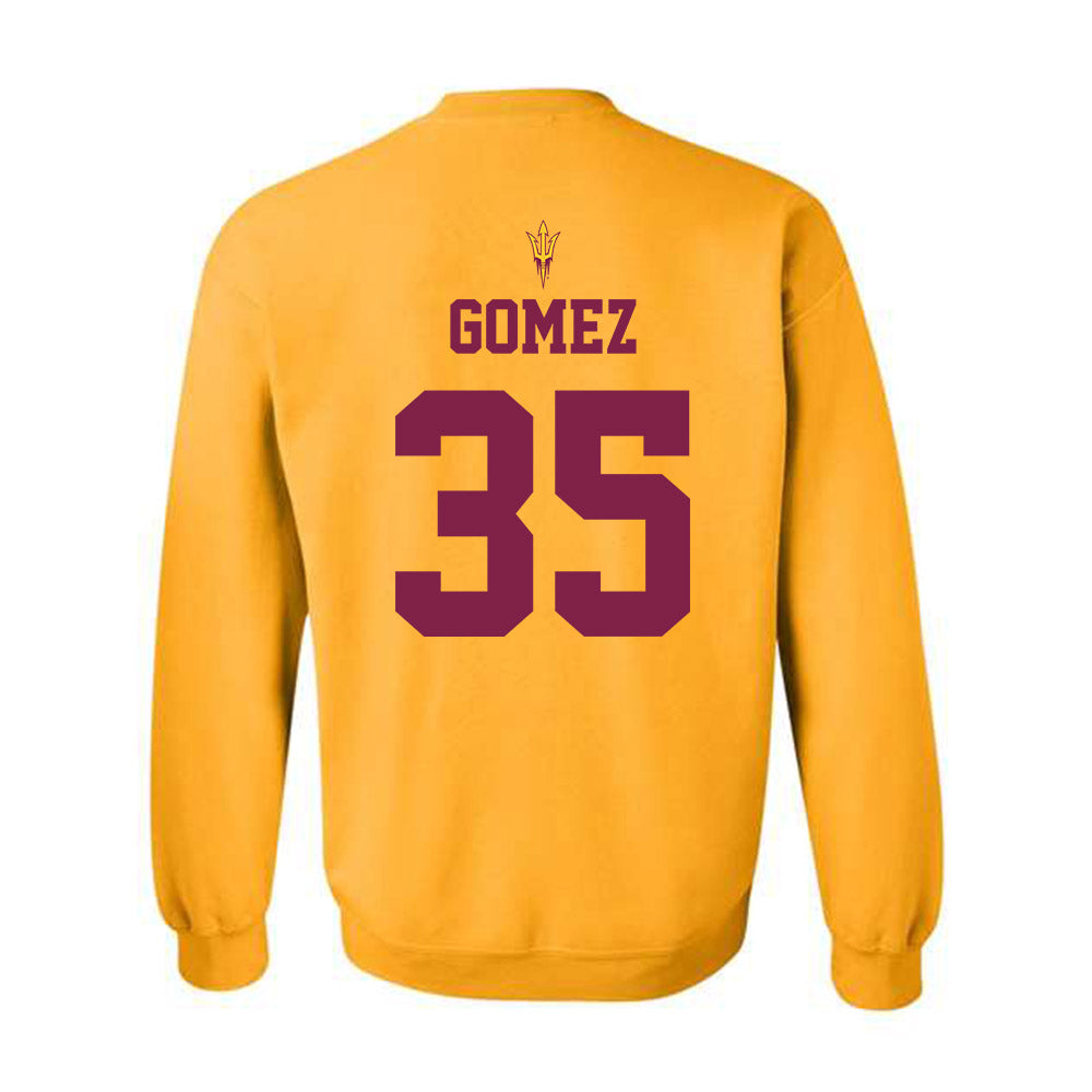 Arizona State - NCAA Football : Jesus Gomez - Homecoming and Salute to Service Crewneck Sweatshirt-1