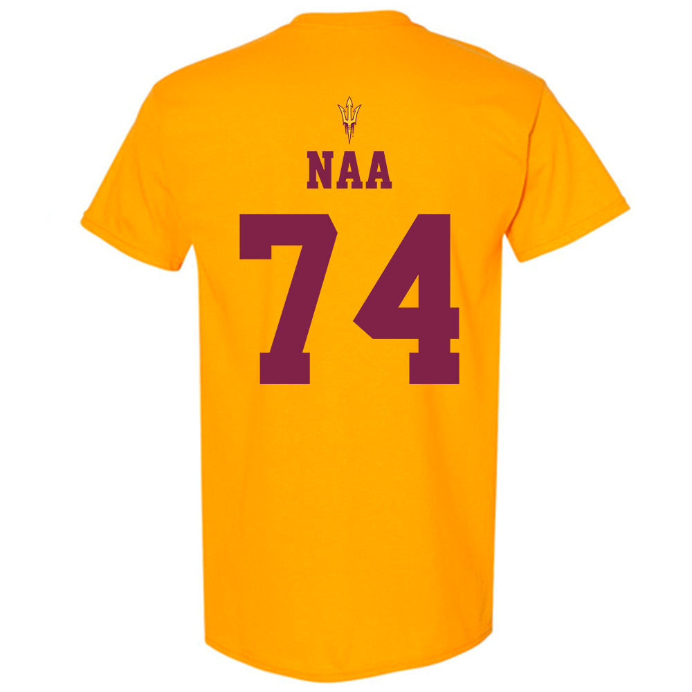 Arizona State - NCAA Football : Sean Naa - Homecoming and Salute to Service T-Shirt-1