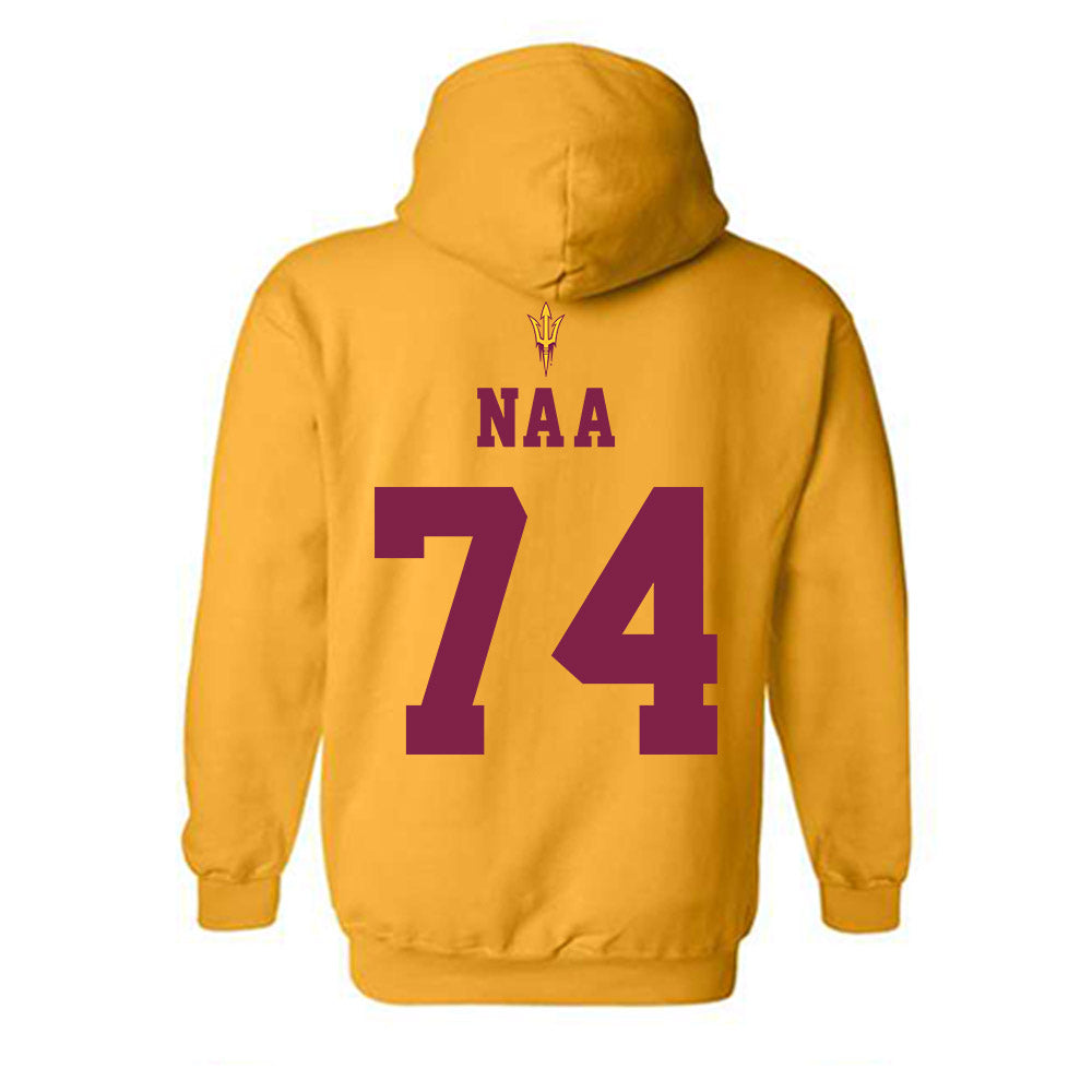 Arizona State - NCAA Football : Sean Na'a - Homecoming and Salute to Service Hooded Sweatshirt-1