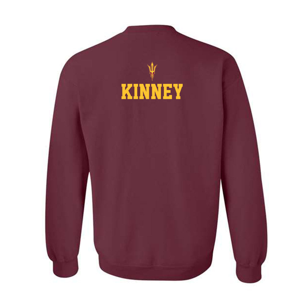 Arizona State - NCAA Football : Davis Kinney - Fashion Shersey Crewneck Sweatshirt-1