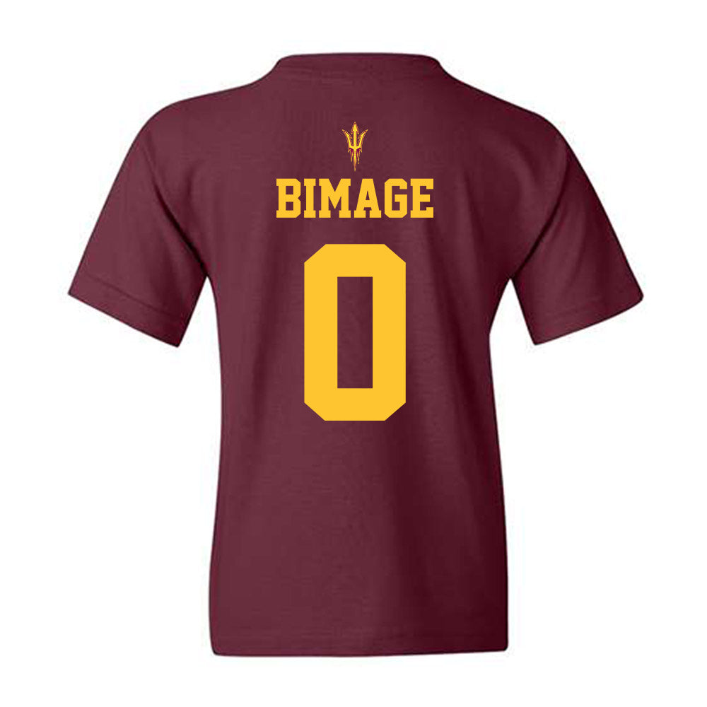 Arizona State - NCAA Football : Rodney Jr Bimage - Activate The Valley Youth T-Shirt-1