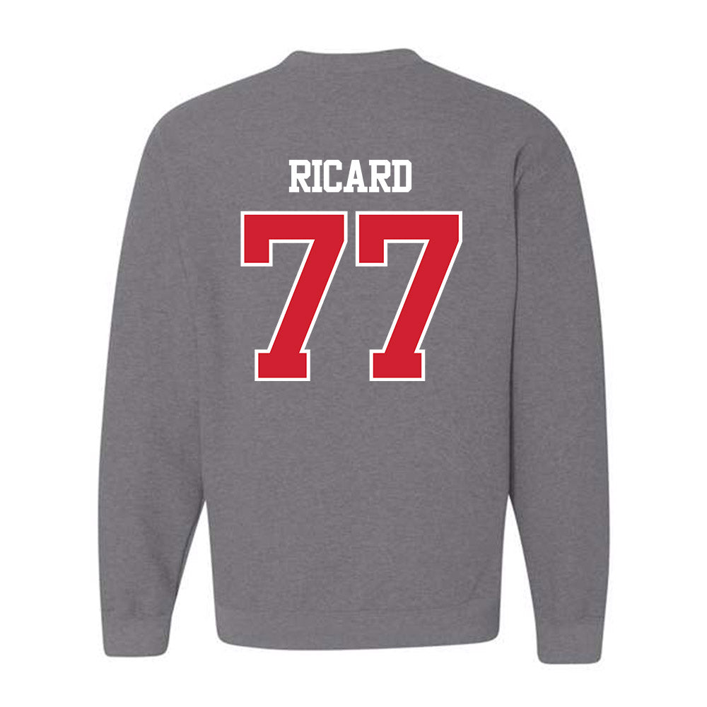 BU - NCAA Softball : Kasey Ricard - Classic Shersey Crewneck Sweatshirt-1