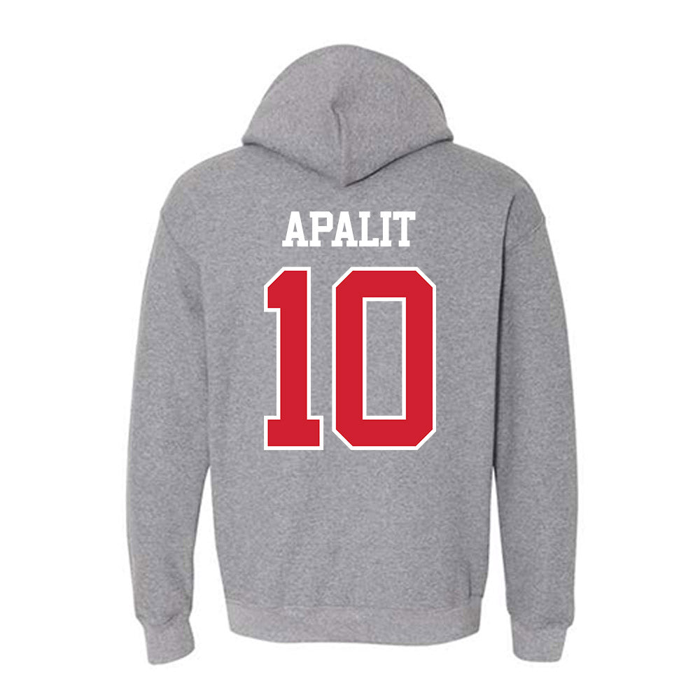BU - NCAA Softball : Kyomi Apalit - Classic Shersey Hooded Sweatshirt-1