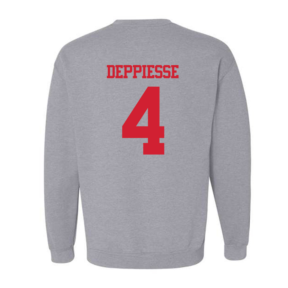 BU - NCAA Softball : Brooke Deppiesse - Classic Shersey Crewneck Sweatshirt-1