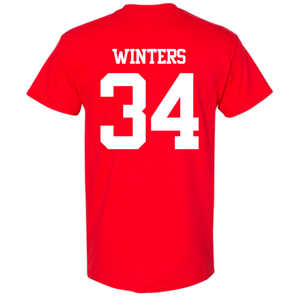 BU - NCAA Men's Lacrosse : Ryan Winters - Classic Shersey T-Shirt-1