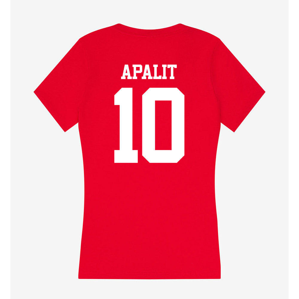 BU - NCAA Softball : Kyomi Apalit - Classic Shersey Women's V-Neck T-Shirt-1