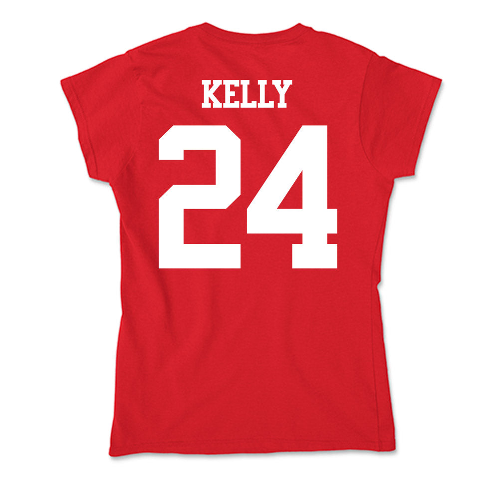 BU - NCAA Women's Ice Hockey : maeve kelly - Soft Style Women’s T-Shirt-1