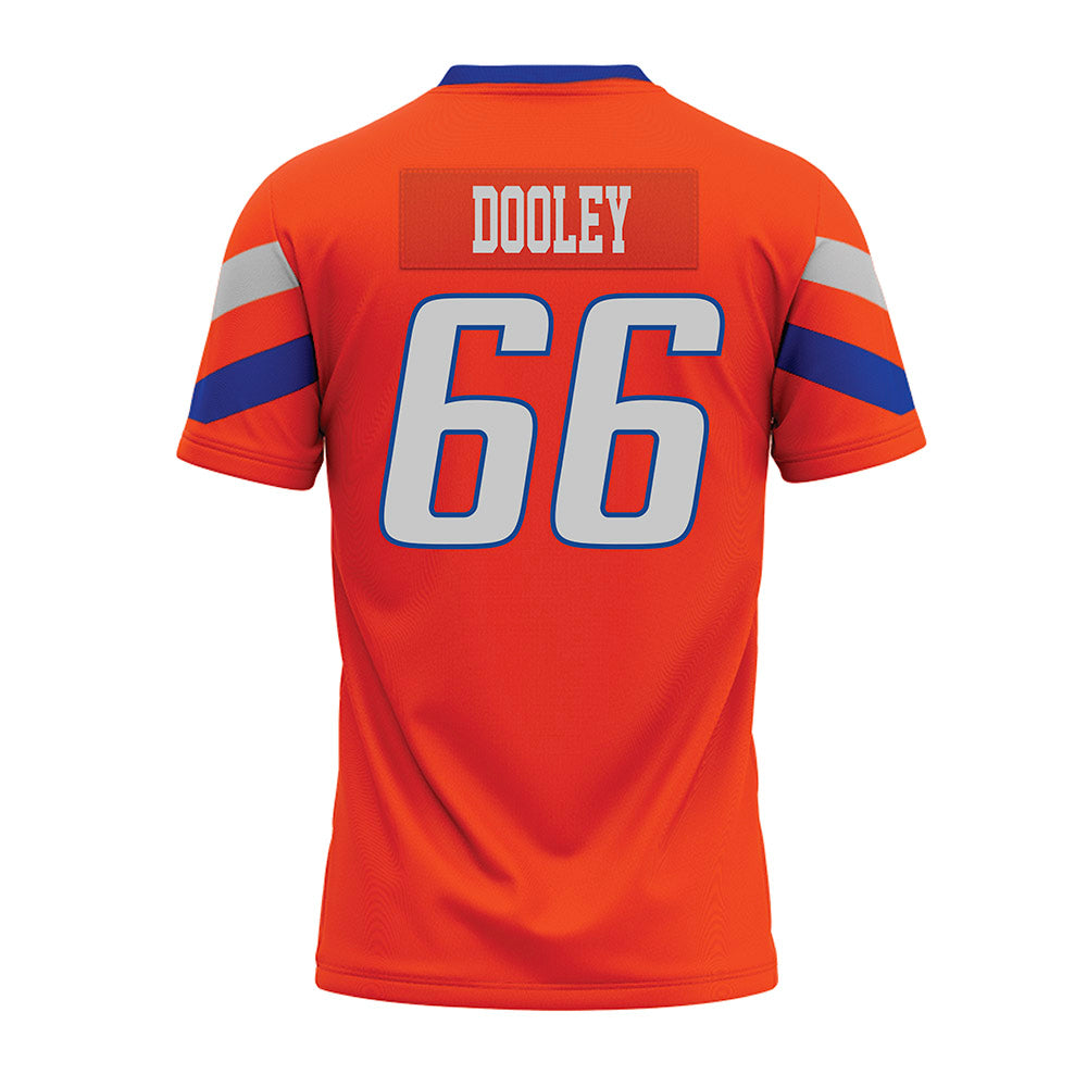 Boise State - NCAA Football : Benjamin Dooley - Orange Premium Football Jersey-1