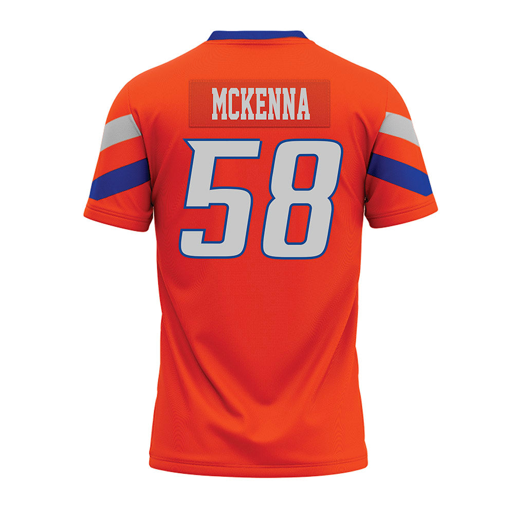 Boise State - NCAA Football : Trevor Mckenna - Orange Premium Football Jersey-1