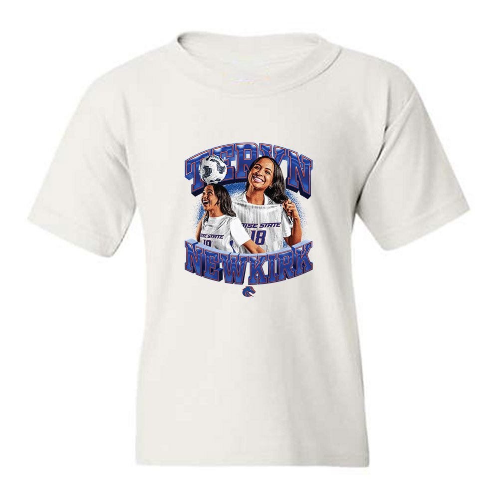 Boise State - NCAA Women's Soccer : Teryn Newkirk - Youth T-Shirt-0