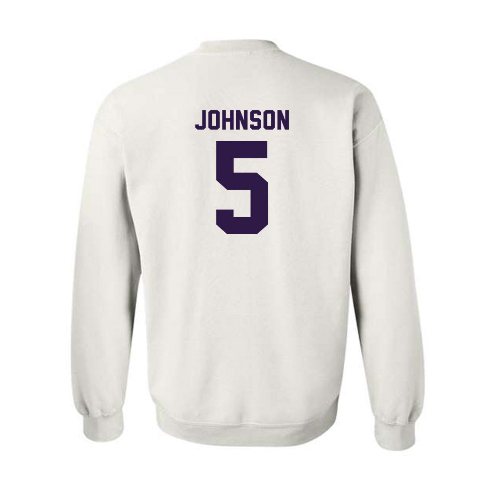 Kansas State - NCAA Football : Avery Johnson - Classic Shersey Crewneck Sweatshirt-1