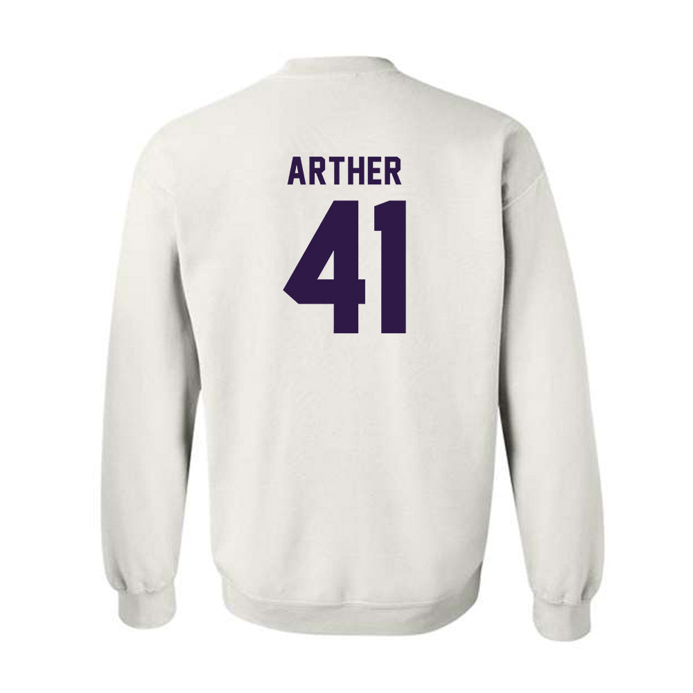 Kansas State - NCAA Baseball : Adam Arther - Classic Shersey Crewneck Sweatshirt-1