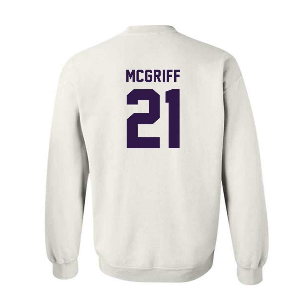Kansas State - NCAA Men's Basketball : Khamari McGriff - Classic Shersey Crewneck Sweatshirt-1