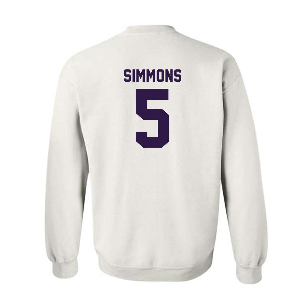 Kansas State - NCAA Women's Soccer : Sophie Simmons - Classic Shersey Crewneck Sweatshirt-1