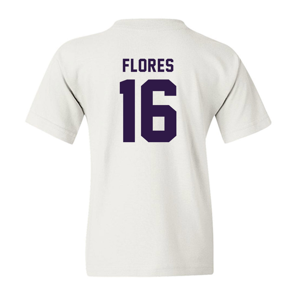 Kansas State - NCAA Baseball : Matthew Flores - Classic Shersey Youth T-Shirt-1