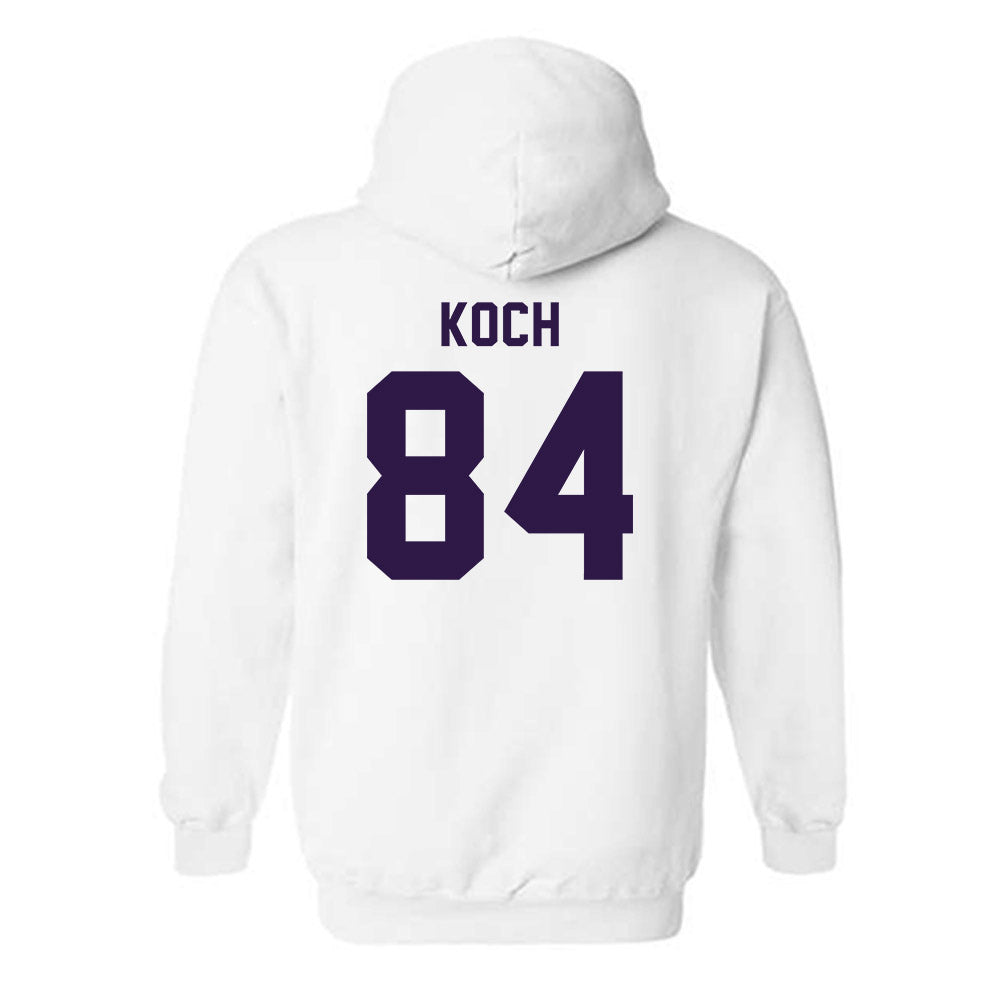Kansas State - NCAA Football : Isaac Koch - Classic Shersey Hooded Sweatshirt-1