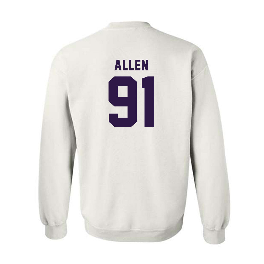 Kansas State - NCAA Football : Jordan Allen - Classic Shersey Crewneck Sweatshirt-1