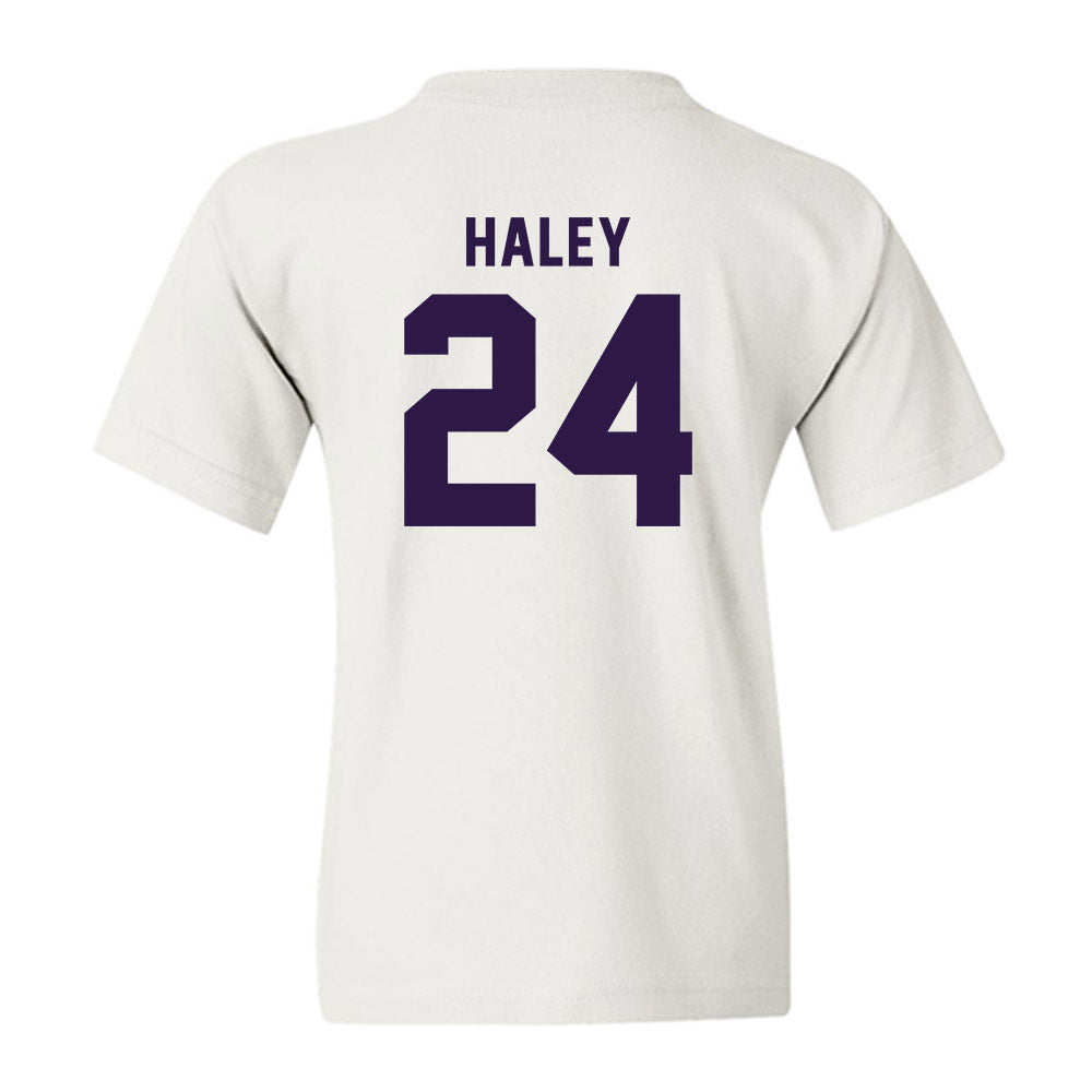 Kansas State - NCAA Baseball : Austin Haley - Classic Shersey Youth T-Shirt-1