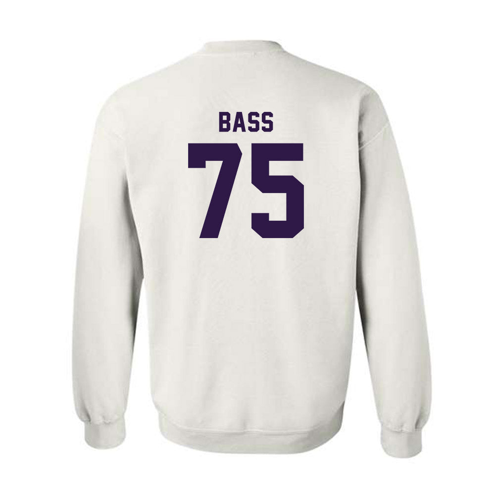 Kansas State - NCAA Football : Holden Bass - Classic Shersey Crewneck Sweatshirt-1