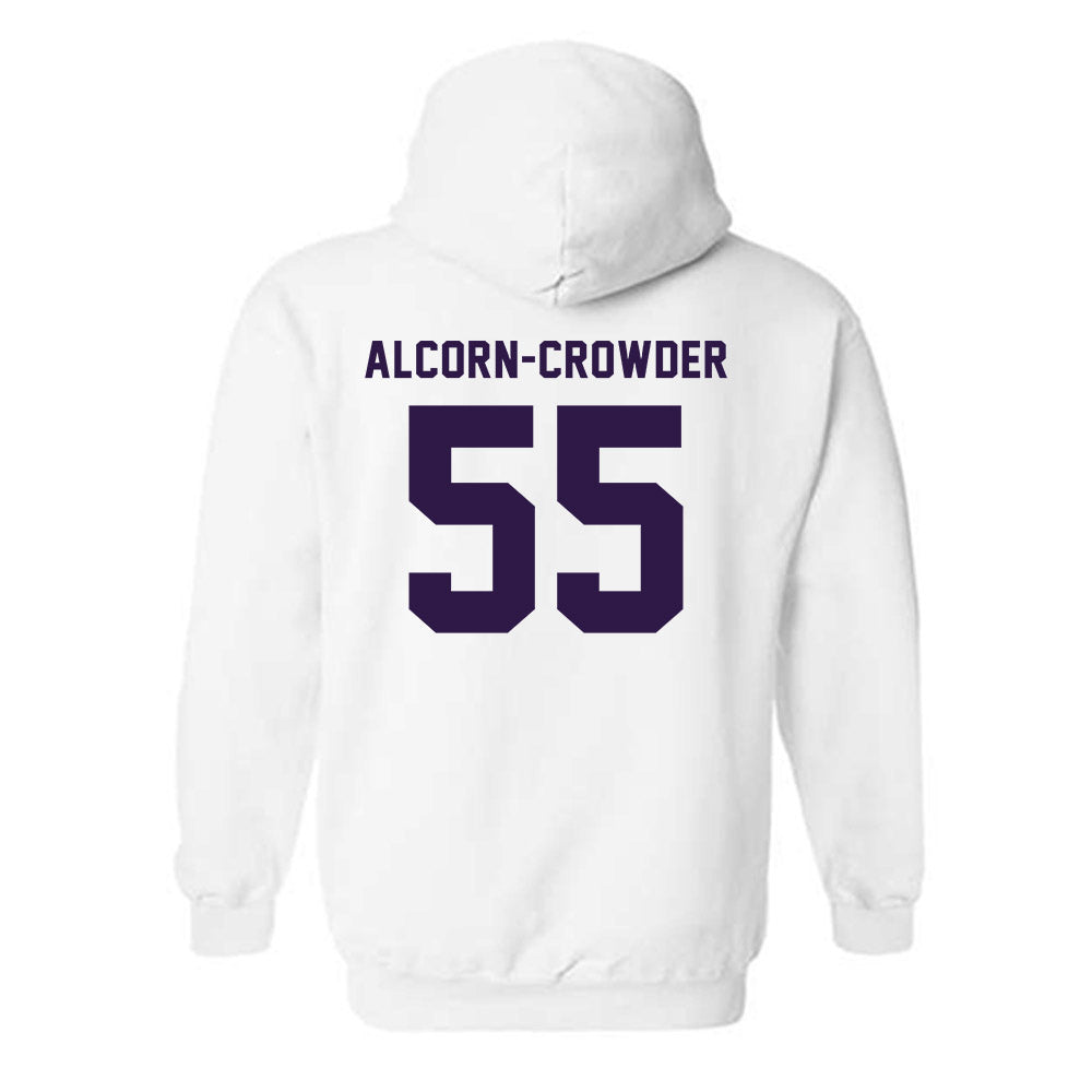 Kansas State - NCAA Football : Malcolm Alcorn-Crowder - Classic Shersey Hooded Sweatshirt-1