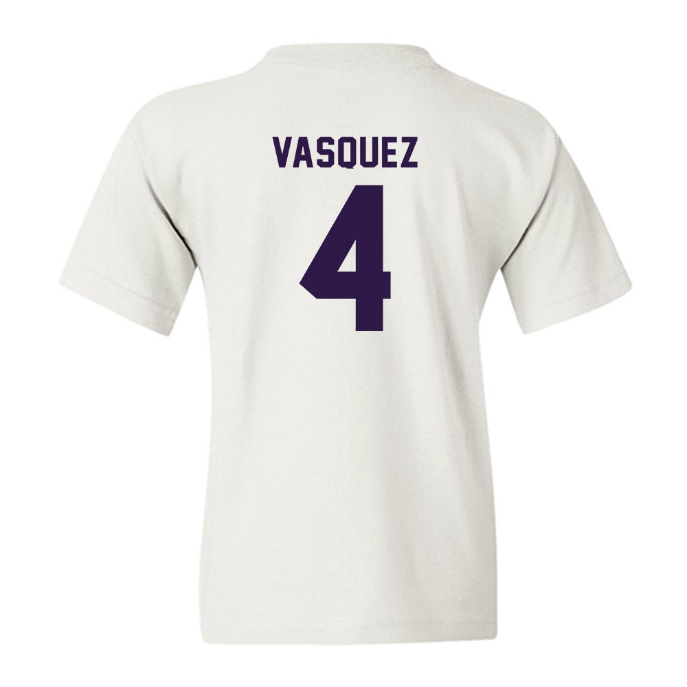Kansas State - NCAA Baseball : Carlos Vasquez - Classic Shersey Youth T-Shirt-1