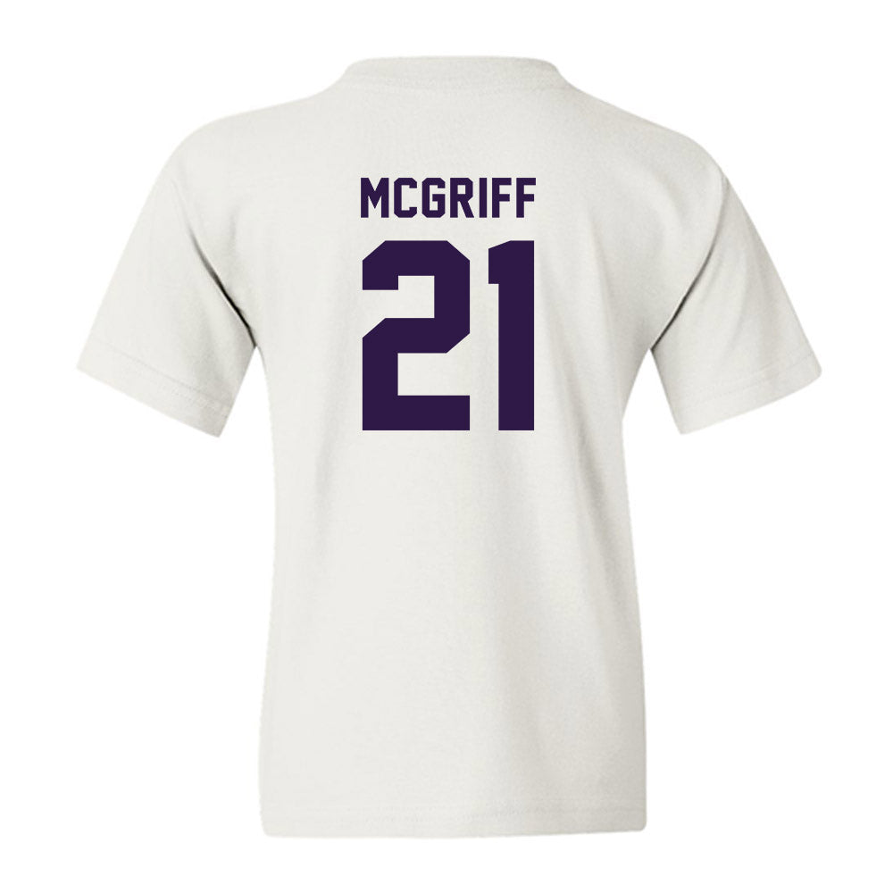 Kansas State - NCAA Men's Basketball : Khamari McGriff - Classic Shersey Youth T-Shirt-1
