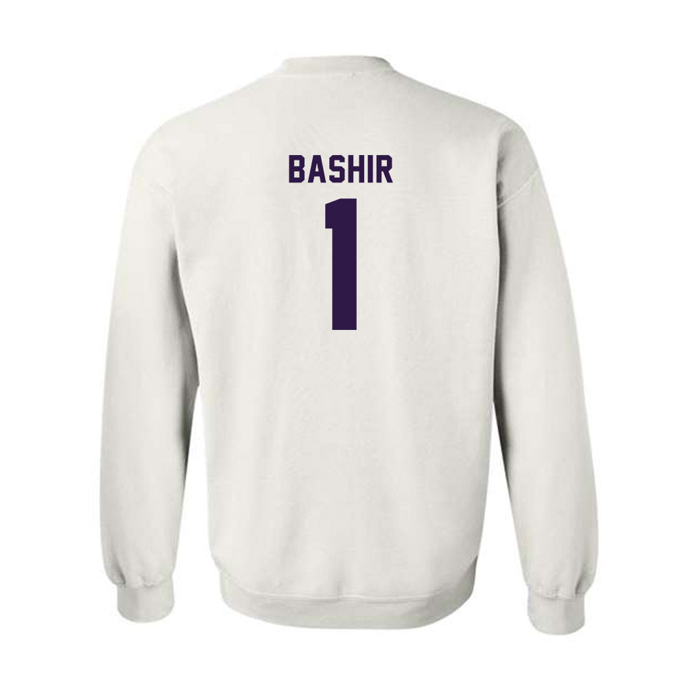 Kansas State - NCAA Men's Basketball : Abdi Bashir - Classic Shersey Crewneck Sweatshirt-1