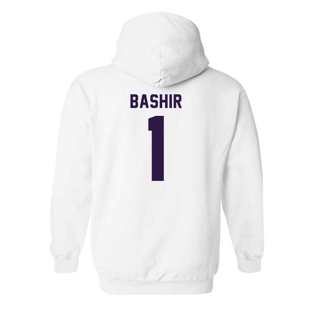 Kansas State - NCAA Men's Basketball : Abdi Bashir - Classic Shersey Hooded Sweatshirt-1