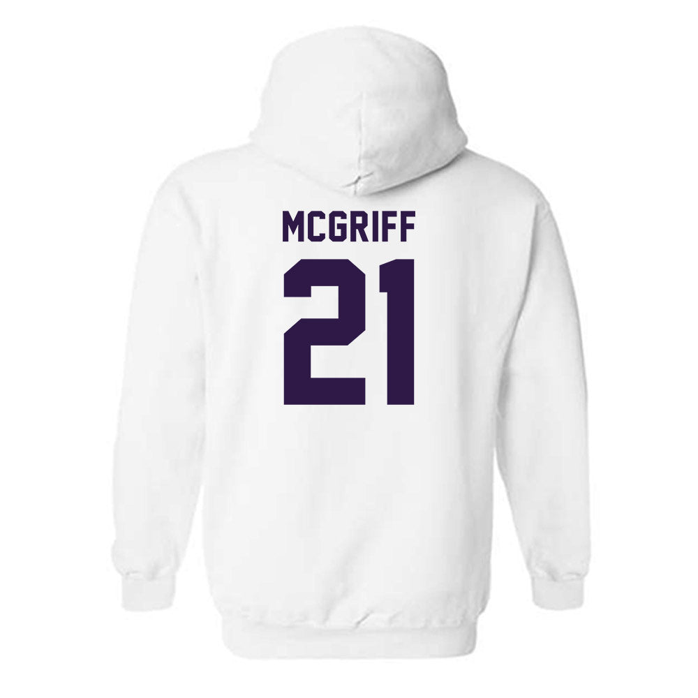 Kansas State - NCAA Men's Basketball : Khamari McGriff - Classic Shersey Hooded Sweatshirt-1