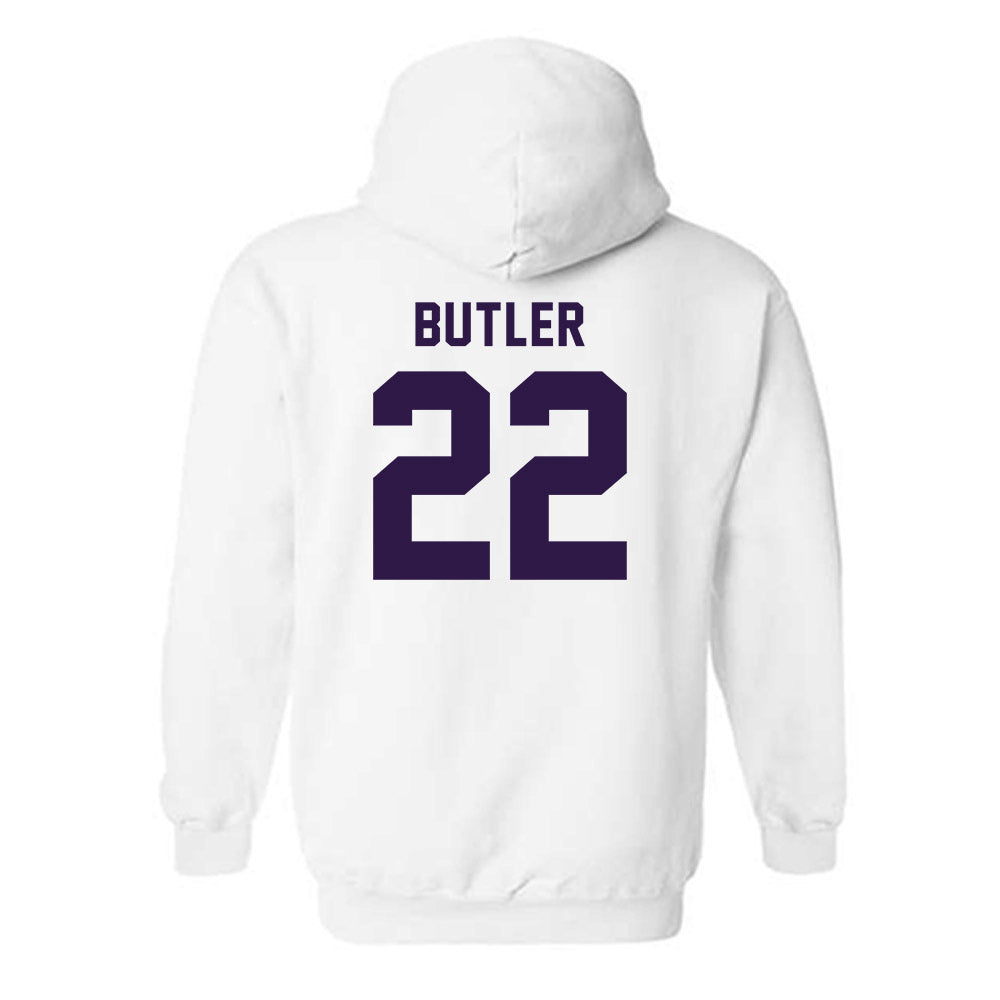 Kansas State - NCAA Baseball : Tazwell Butler - Classic Shersey Hooded Sweatshirt-1