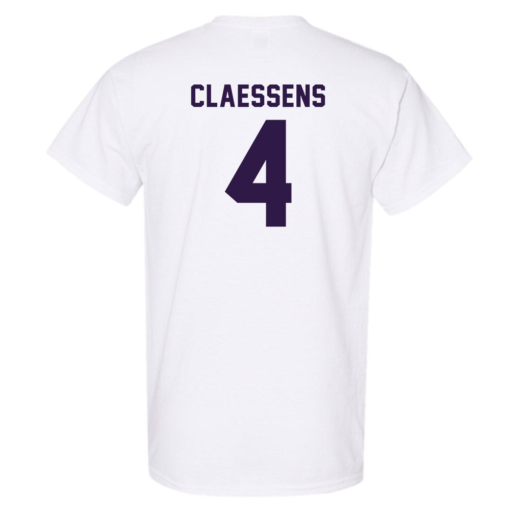 Kansas State - NCAA Women's Basketball : Nastja Claessens - Classic Shersey T-Shirt-1