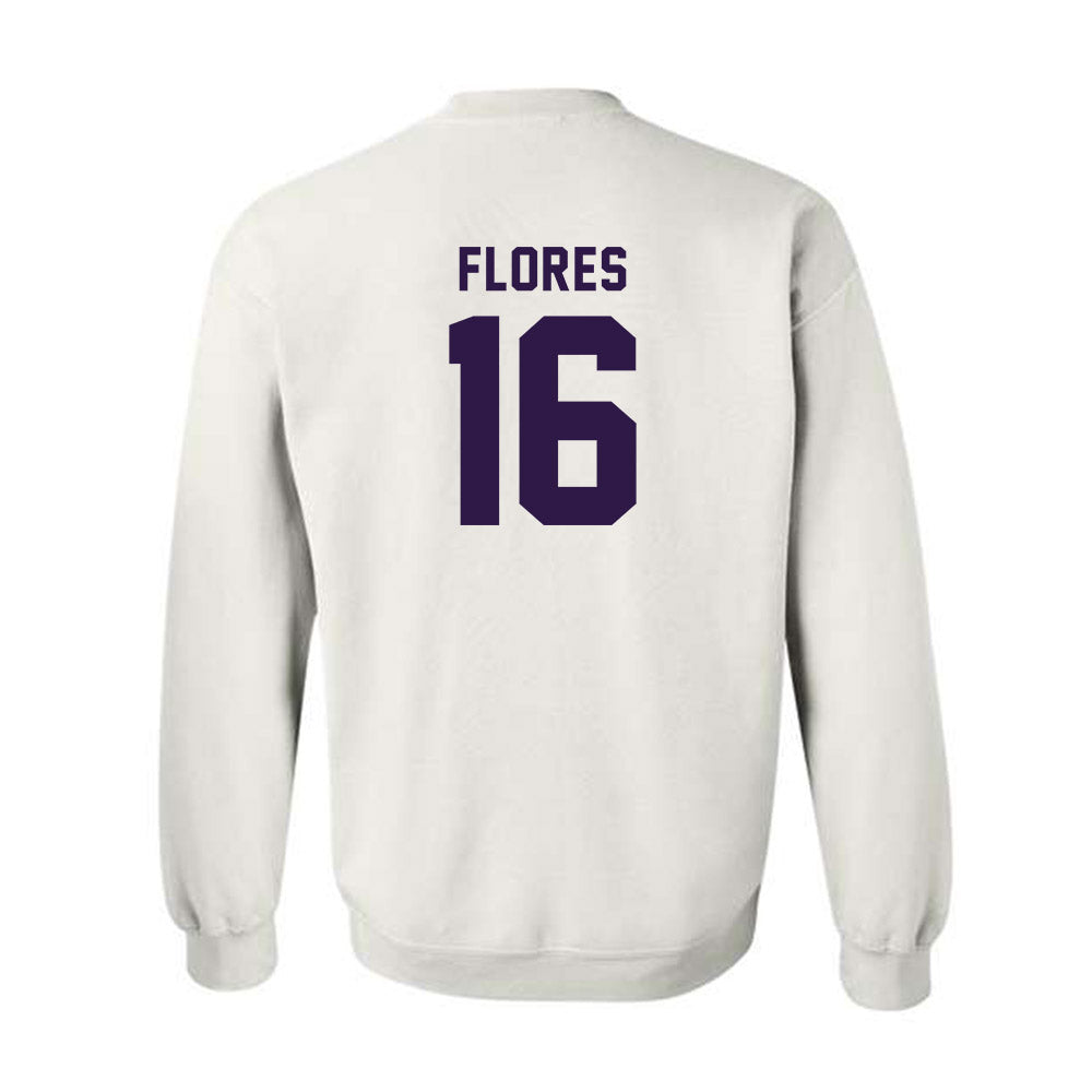 Kansas State - NCAA Baseball : Matthew Flores - Classic Shersey Crewneck Sweatshirt-1